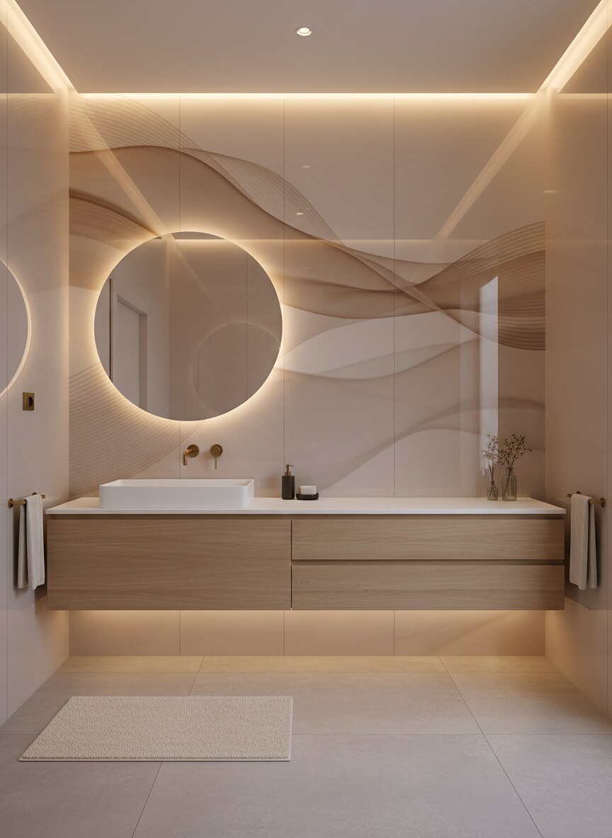 Realizacja Mirror Gliwice łazienka 2